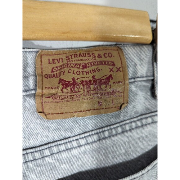 Vintage Levi's 505 XX Light Acid Wash Denim Jeans Men Size 30 - Picture 4 of 7